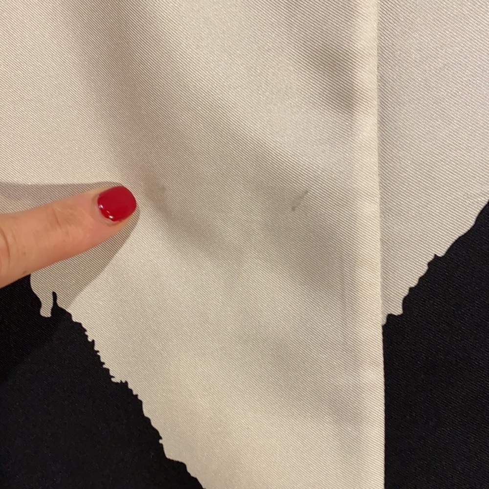 Club Monoco White Black Summer Silk Dress - Picture 7 of 7
